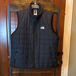 The North Face Black Quilted Vest